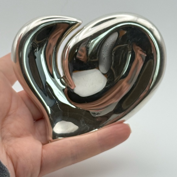 Tiffany & Co Elsa Peretti Silver Heart Belt Buckle Italy - Vintage! - Picture 6 of 16